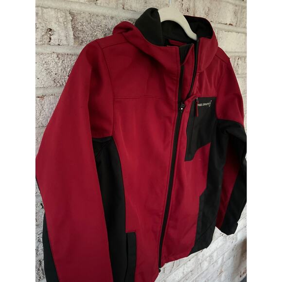 NWT-Free Country Boy's Soft Shell Hooded Jacket Size Medium - Picture 2 of 6